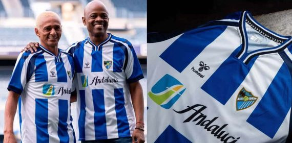La nueva camiseta del Málaga CF