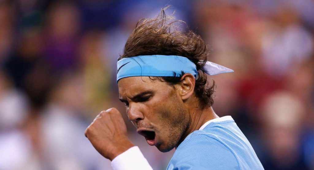 Rafa Nadal en Indian Wells 2016.