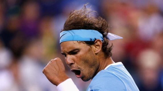 Rafa Nadal en Indian Wells 2016.