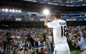 Raúl Albiol, en su presentación con el Real Madrid, en julio de 2009.