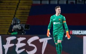 Ter Stegen, en Montjuïc.