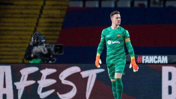Ter Stegen, en Montjuïc.