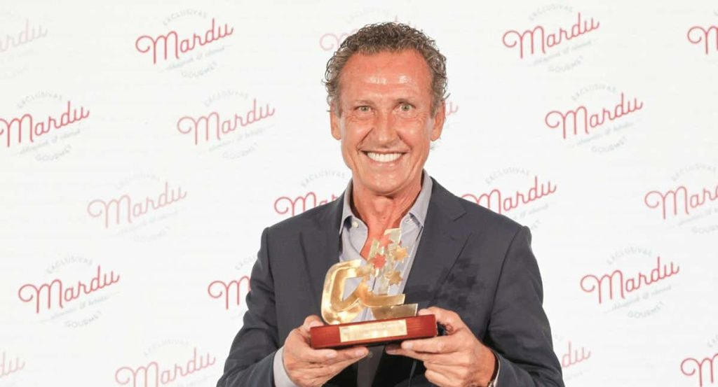 Valdano, en un acto.