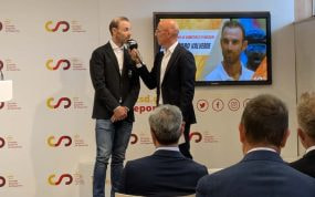 Alejandro Valverde, este miércoles durante su presentación en el Consejo Superior de Deportes (CSD).