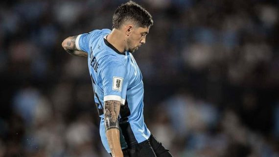 Valverde no tuvo su mejor partido contra Argentina.