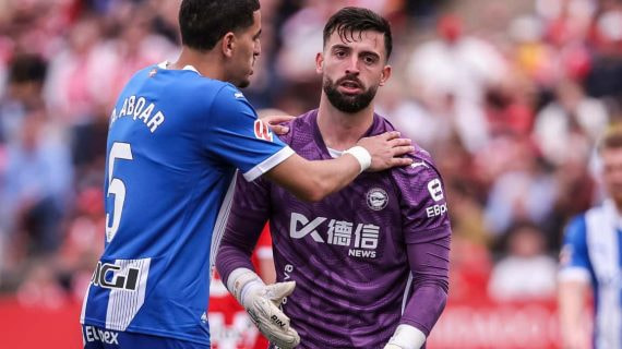 Sivera, que se perderá la J31 contra el Real Madrid por acumulación de tarjetas, en el partido contra el Girona.