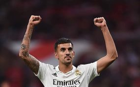Ceballos, con el Real Madrid.
