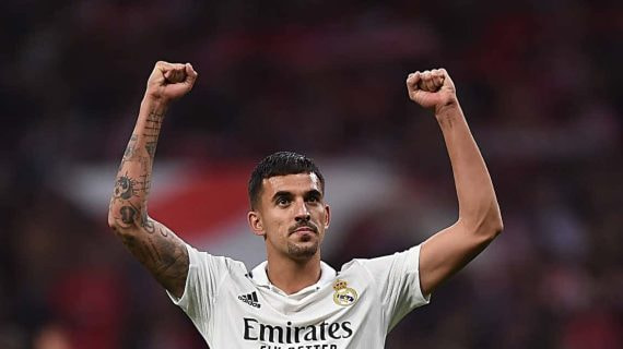 Ceballos, con el Real Madrid.