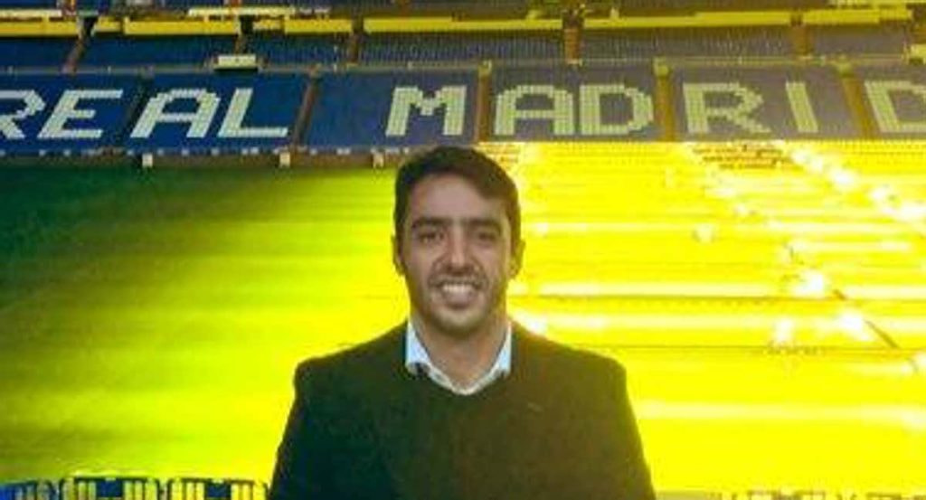 Paulo Xavier, durante su etapa en el Real Madrid.