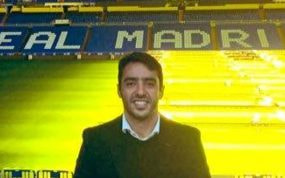 Paulo Xavier, durante su etapa en el Real Madrid.