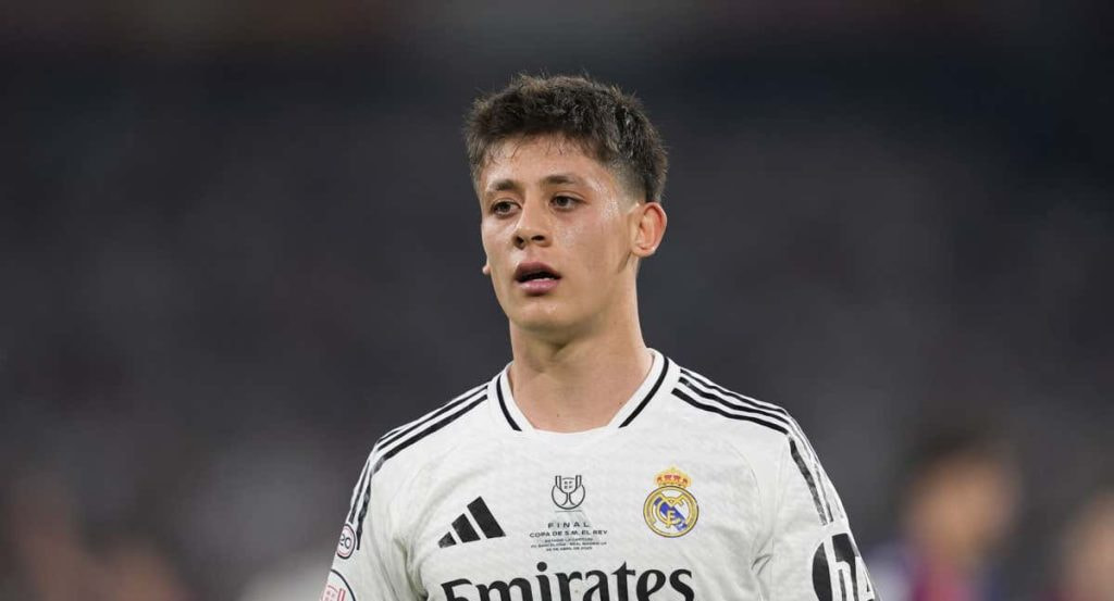 Arda Güler, en la final de Copa del Rey.