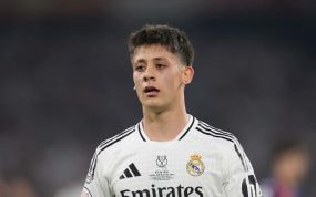 Arda Güler, en la final de Copa del Rey.