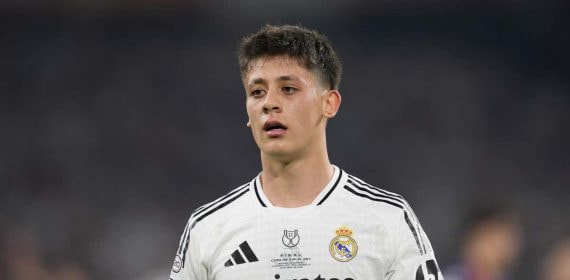 Arda Güler, en la final de Copa del Rey.
