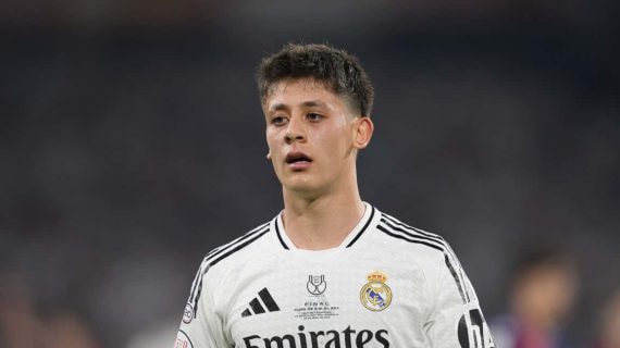Arda Güler, en la final de Copa del Rey.