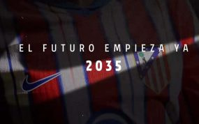 Captura de imagen de la presentación del acuerdo entre el Atlético de Madrid y Nike.