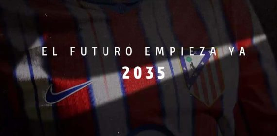 Captura de imagen de la presentación del acuerdo entre el Atlético de Madrid y Nike.