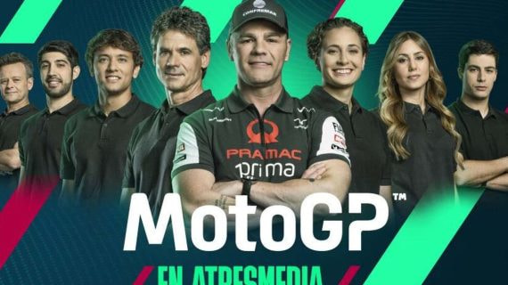 La promoción del equipo que cubre MotoGP en La Sexta.