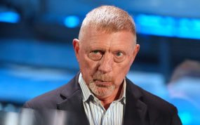 Boris Becker, en un acto a comienzos de abril.
