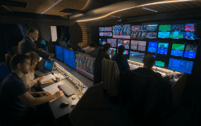 El fotograma en el que un funcionario del Estado controla la realización de una final de Copa.