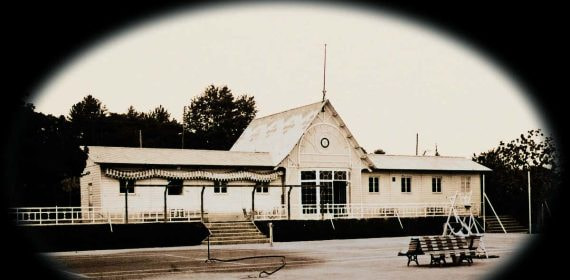 El chalet del RCTB en 1919 que refleja la historia del club y del torneo de tenis de Barcelona.