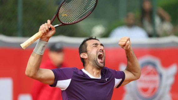 Marin Cilic en el Open de la Comunidad de Madrid. O