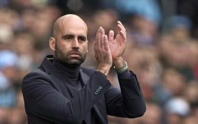 Claudio Giráldez, en un partido con el Celta.