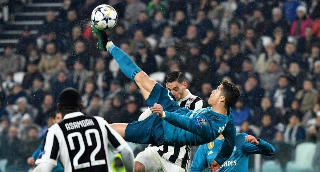 La chilena de Cristiano contra la Juventus.