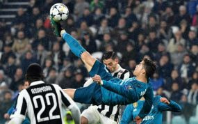 La chilena de Cristiano contra la Juventus.