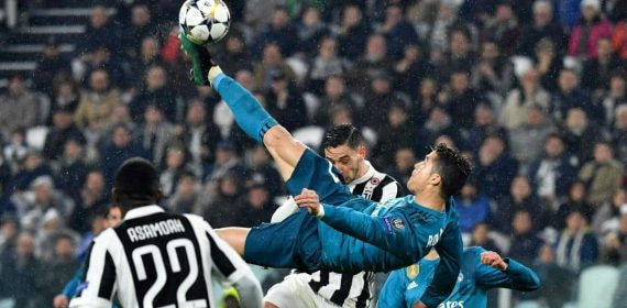 La chilena de Cristiano contra la Juventus.