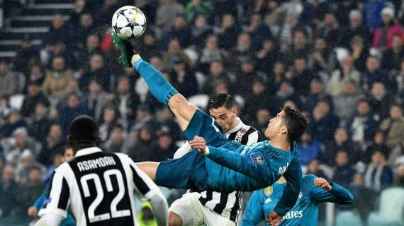 La chilena de Cristiano contra la Juventus.