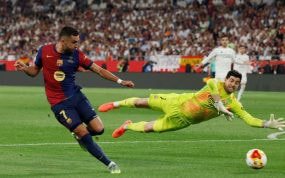 Ferran anotó el 2-2 que forzó la prórroga.