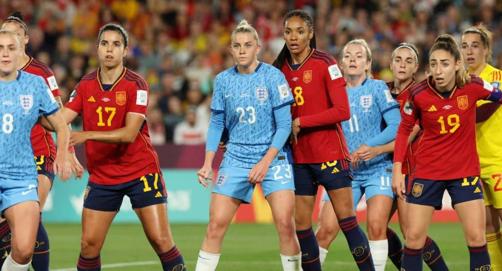 Una jugada de la final del Mundial de 2023.