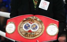 Cinturón mundial IBF.