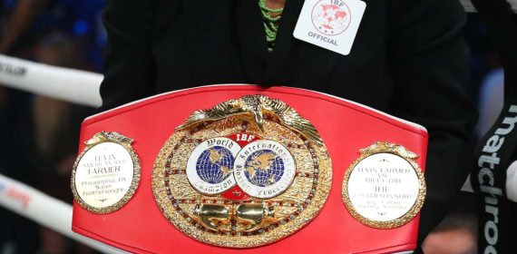 Cinturón mundial IBF.