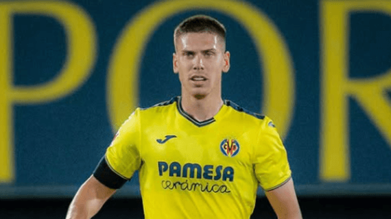 Juan Foyth con el Villarreal CF.