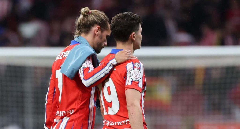 Griezmann y Julián han compartido buenos y malos momentos esta temporada.