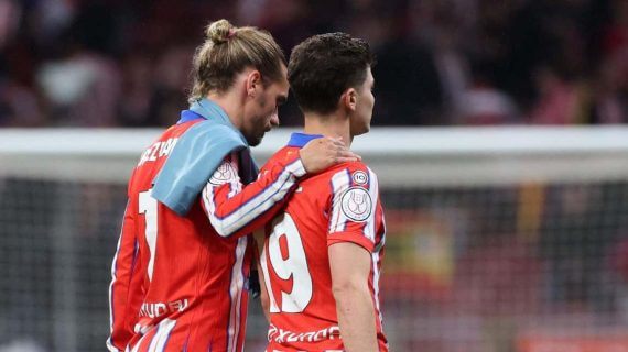 Griezmann y Julián han compartido buenos y malos momentos esta temporada.