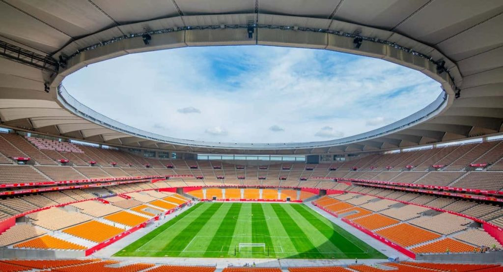 El estadio de la Cartuja, en Sevilla, sede de la final de Copa del Rey.