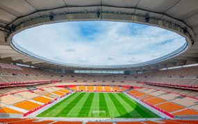 El estadio de la Cartuja, en Sevilla, sede de la final de Copa del Rey.