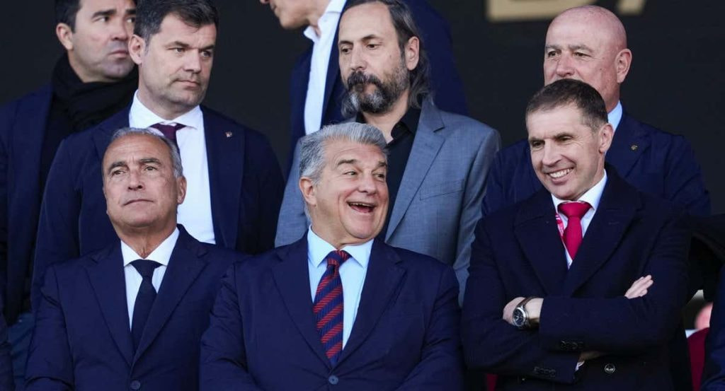 Joan Laporta, presidente del FC Barcelona.