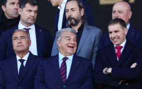 Joan Laporta, presidente del FC Barcelona.