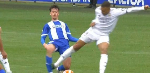 La entrada de Mbappé.