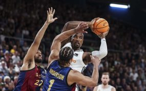 Real Madrid y Barça, en el último Clásico.