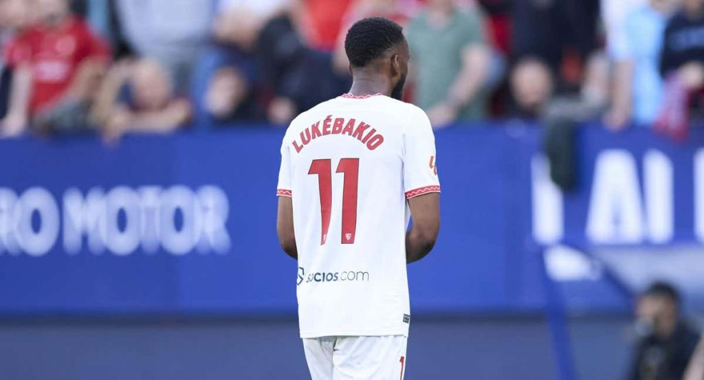 Lukebakio resultó expulsado del Osasuna-Sevilla de la jornada 33 y la Justicia le ha quitado el castigo.
