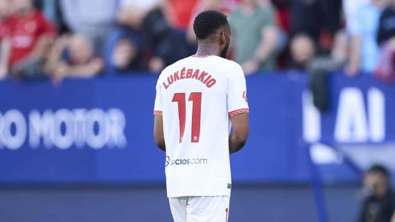 Lukebakio resultó expulsado del Osasuna-Sevilla de la jornada 33 y la Justicia le ha quitado el castigo.