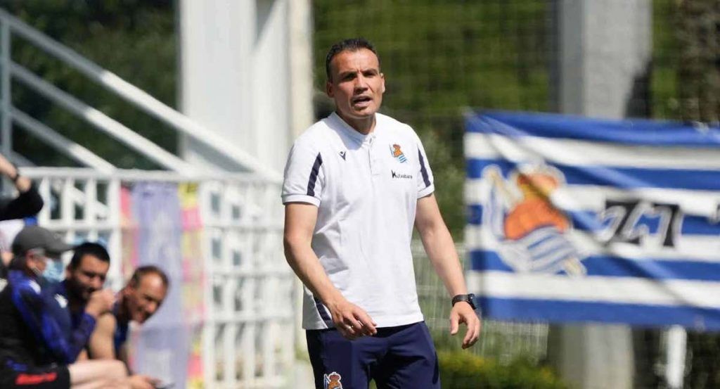 Sergio Franscico, entrenador de la Real Sociedad hasta 2027.