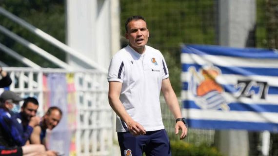 Sergio Franscico, entrenador de la Real Sociedad hasta 2027.