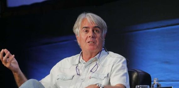 Siro López, en una charla.