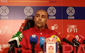 Valdés, durante la rueda de prensa.