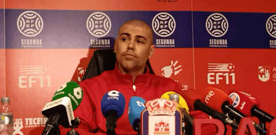 Valdés, durante la rueda de prensa.